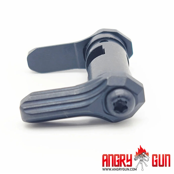 Angry Gun KAC Style Steel Ambi Selector for Marui M4 MWS
