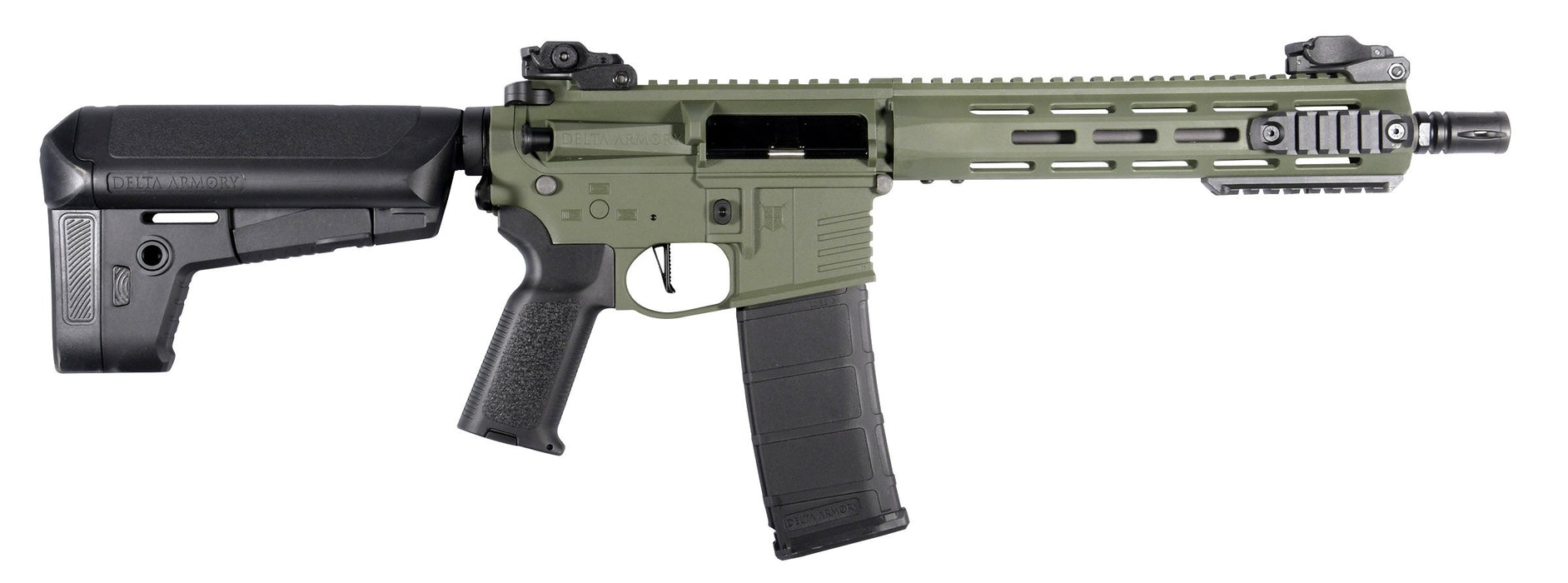 Delta Armory M4 AR15 M-LOK 10" Charlie - Ranger Green