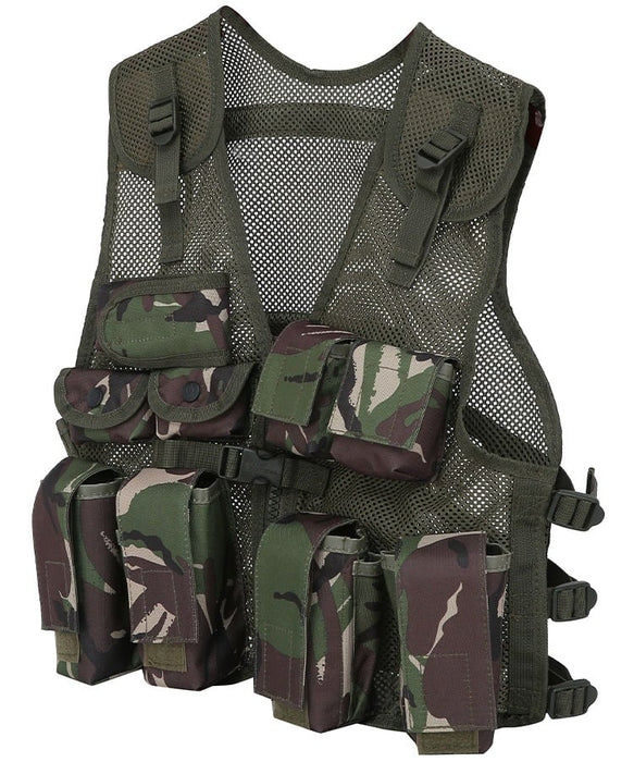 KombatUK DPM Tactical Vest - 10-16 Years