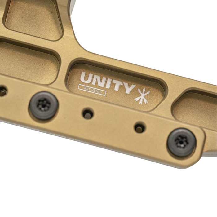 PTS Unity Tactical - FAST LPVO Scope Mount 30mm Set - Dark Earth