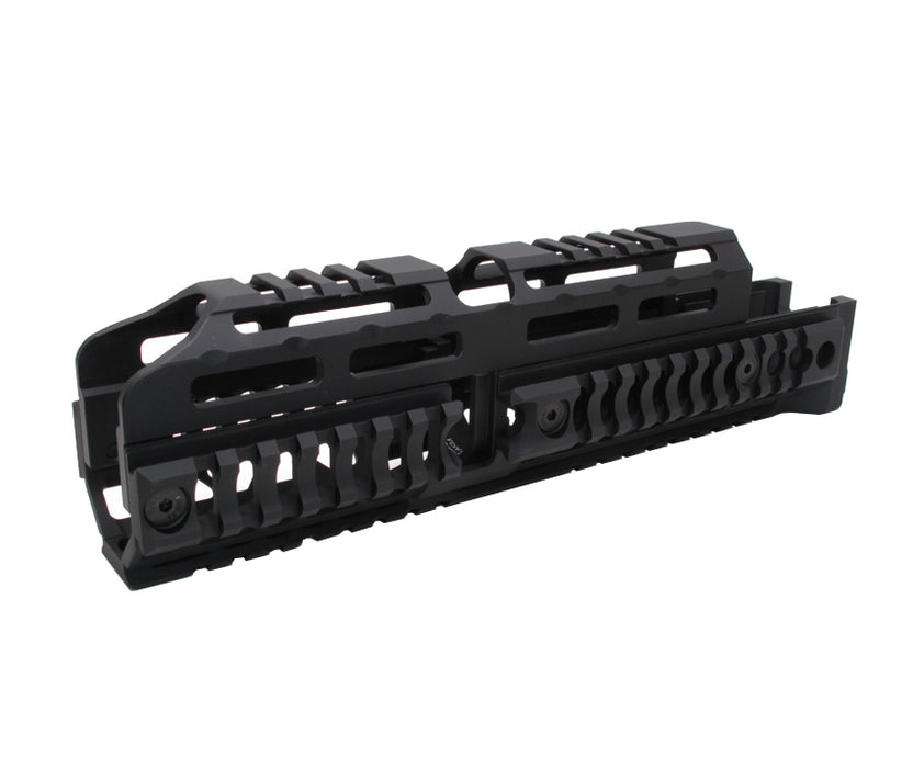 Wii Tech 10" Alpha Aluminium Quad Rail Handguard for AKM GBBR