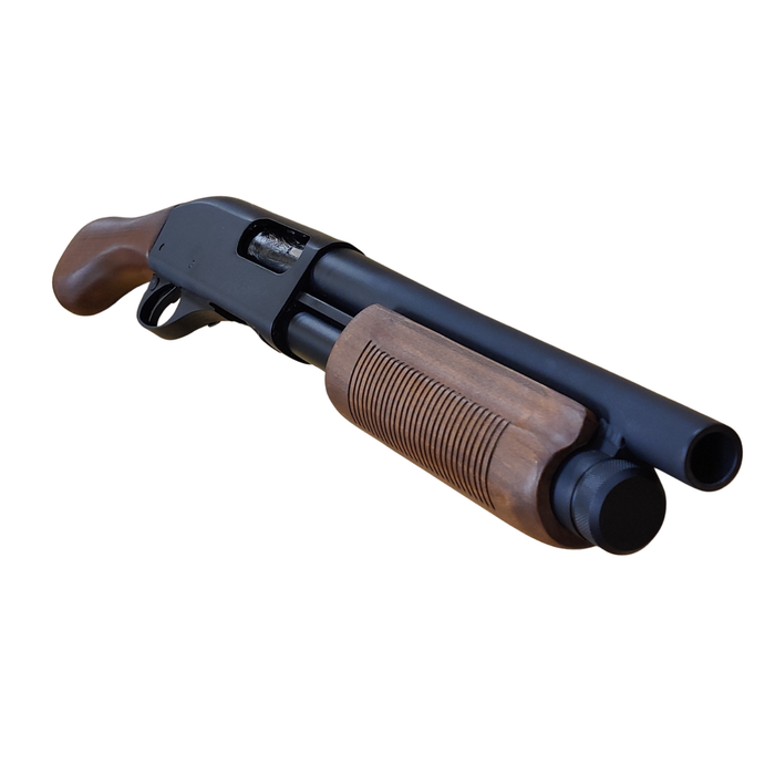 APS M870 Shell Ejecting Shotgun (Short) - Metal & Real Wood