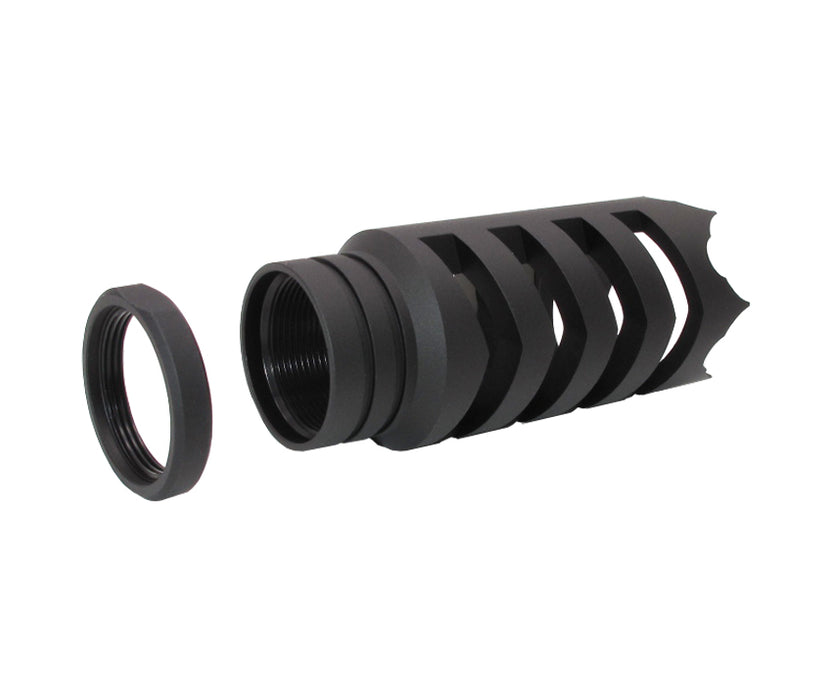 Wii Tech Shark 2 Aluminium Muzzle Brake for Marui  Saiga-12K