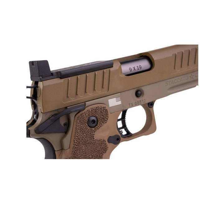 Army Armament Staccato C2 Compact 2011 Tan - EMG Licensed (R612-5A)