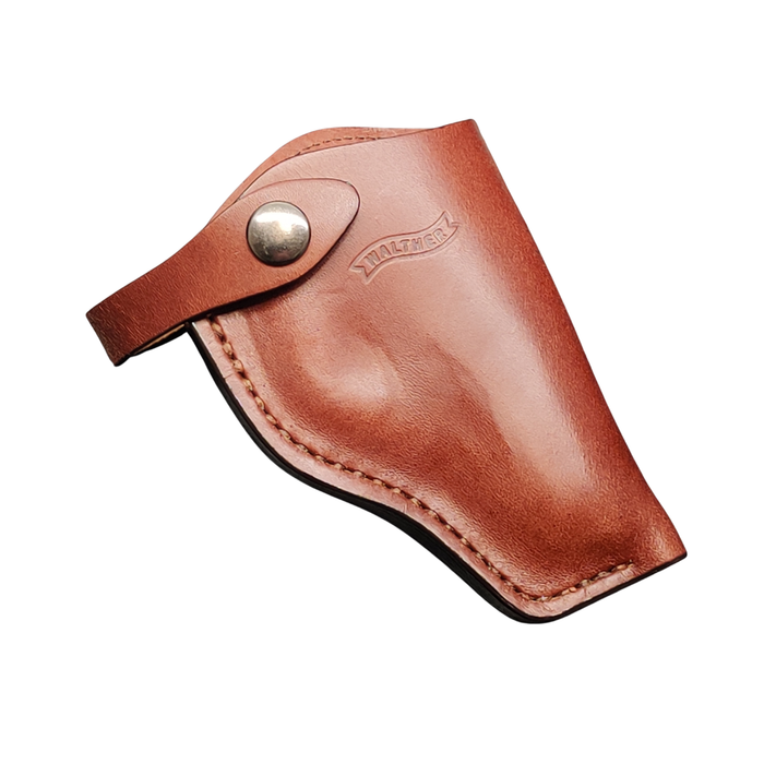 Maruzen Walther PPK Belt Slide Leather Hip Holster - Brown