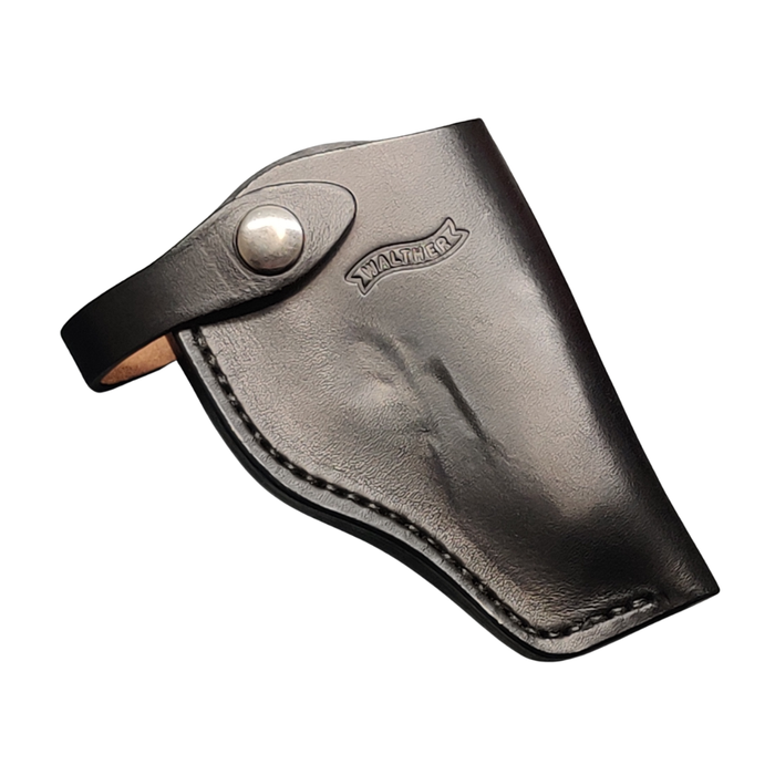 Maruzen Walther PPK Belt Slide Leather Hip Holster - Black