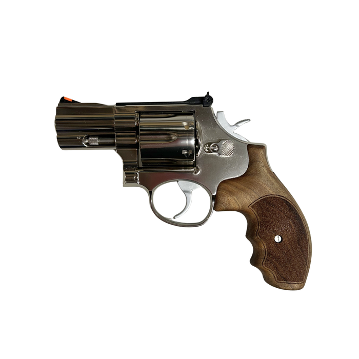 *B-GRADE* ARES 2" S&W 686 CO2 Revolver - Silver & Wooden Grip