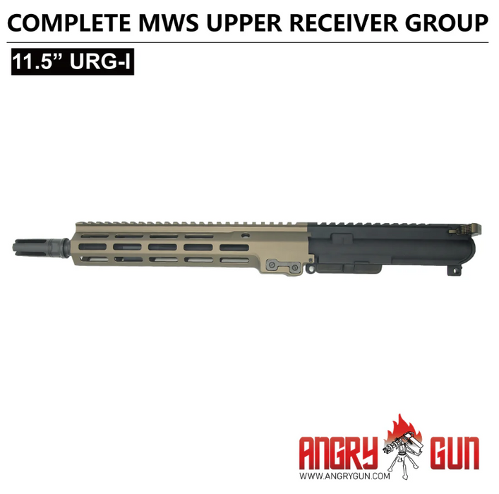 Angry Gun 11.5 Inch CNC URG-I Upper Receiver - TM MWS GBB