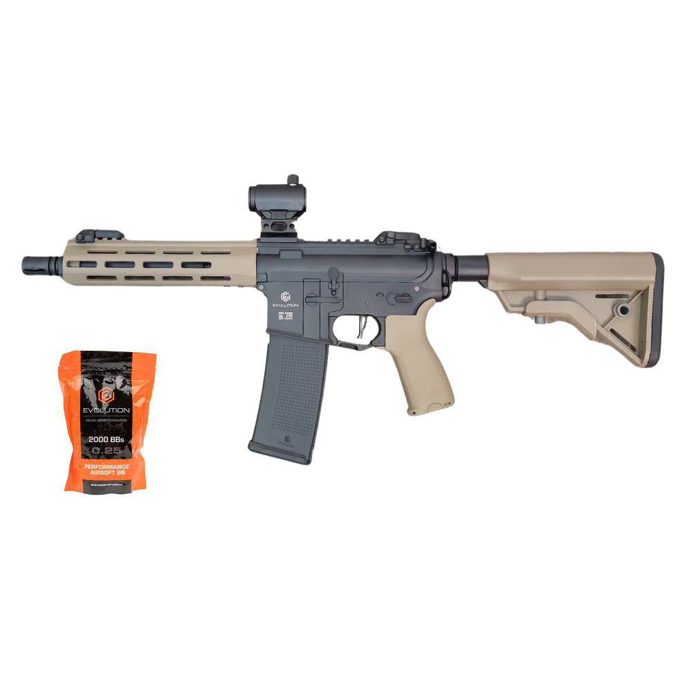 Evolution Recon 10" Carbontech Rifle - w/Optic - Tan & Black