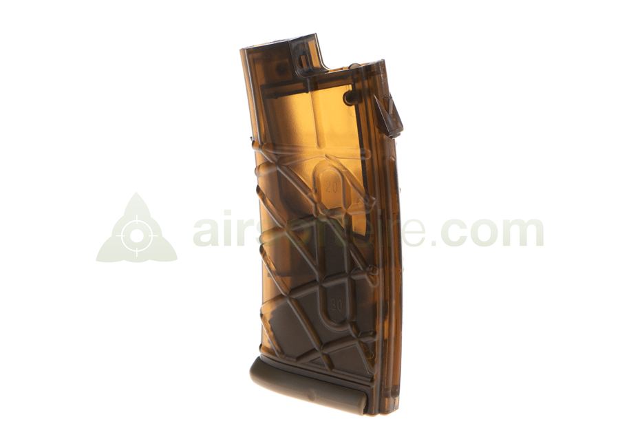 Army Armament 300rd AUG Semi Transparent Magazine - Tan