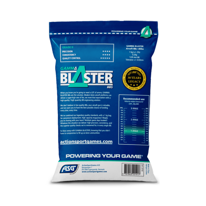 3 Bags of Gamma Blaster 0.2g BBs - 15000 BBs - Save €5.98