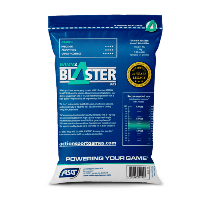 ASG Gamma Blaster 0.28g BB - 1kg Bag (3600 BBs)