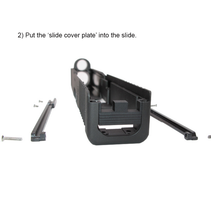Wii Tech MOS GEN 5 (TM) CNC 6061 Aluminium Slide, Steel Rail & Tactical Barrel