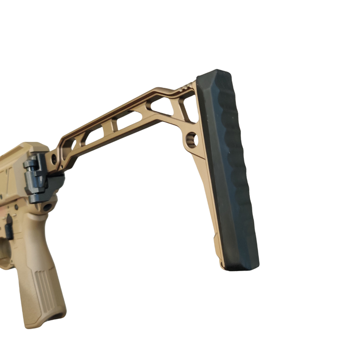 Double Eagle LUPUS JAKL 13.7" 300BLK MWS GBBR w/Folding Stock - FDE