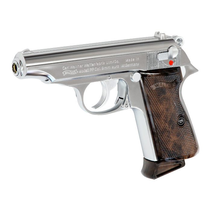 Maruzen Walther PP GBB Pistol - Silver