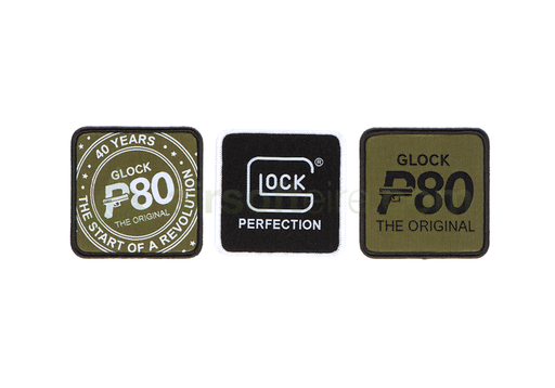 Glock Patches Set - 3 Pack