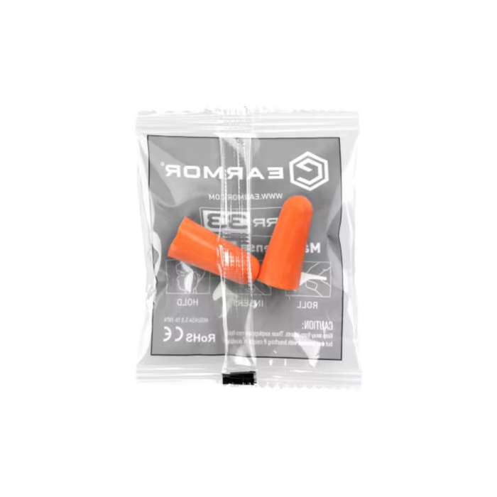 Earmor Max Defense NRR33 Ear Plugs - 5 Pairs