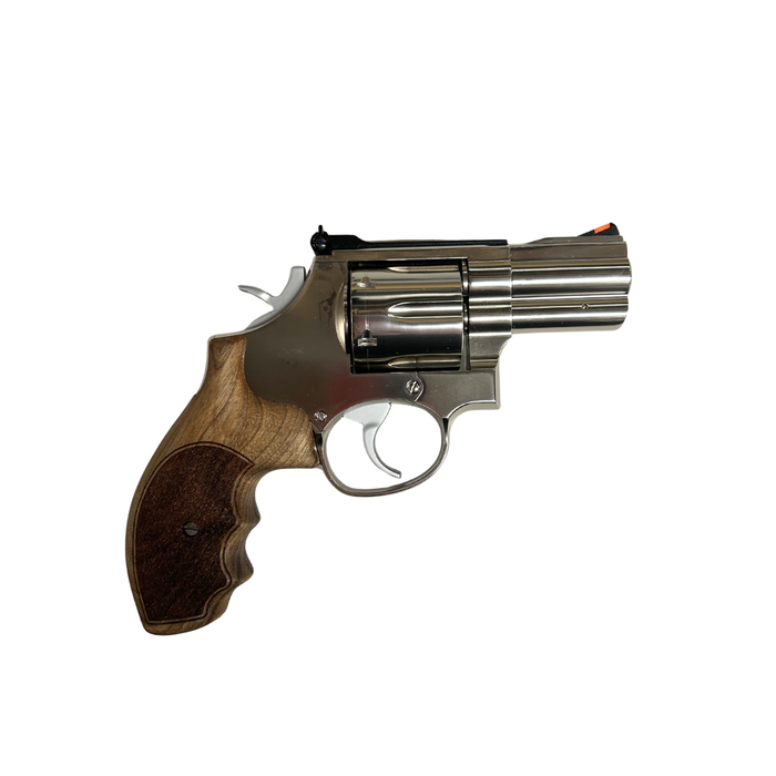 *B-GRADE* ARES 2" S&W 686 CO2 Revolver - Silver & Wooden Grip