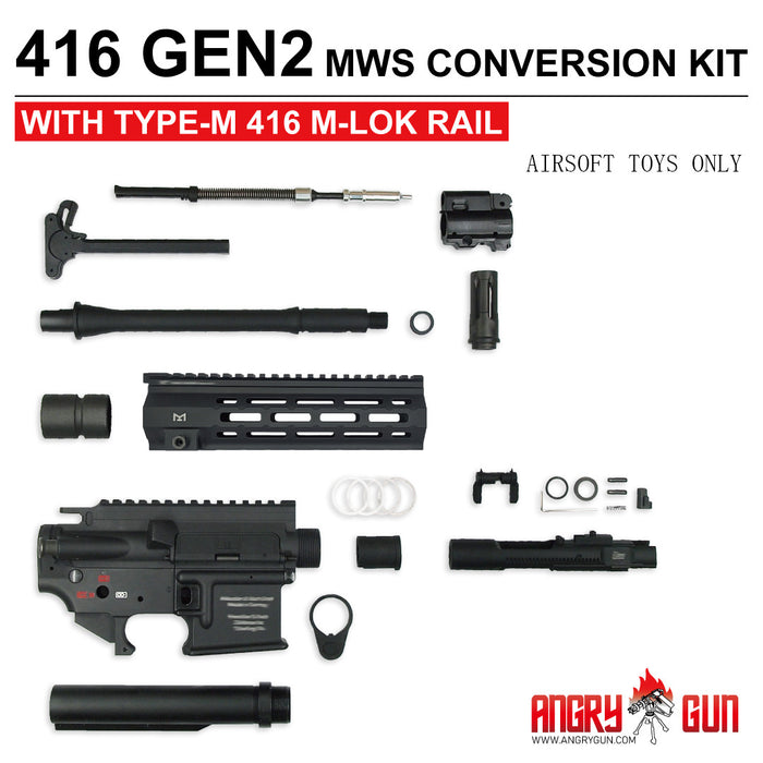 *SPECIAL ORDER* - Angry Gun 416 Gen 2 MWS Conversion Kits - x3 Options