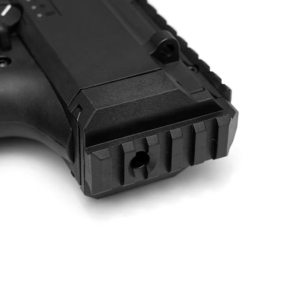 PTS Railed Folding Stock with Scorpion EVO Stock Adapter - Black