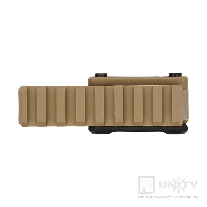 PTS Unity Tactical FAST Optic Riser (Polymer) - Dark Earth