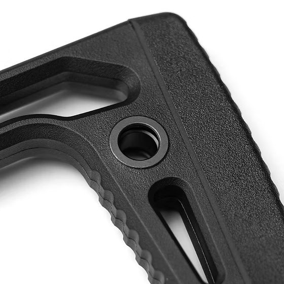 PTS Railed Folding Stock with Scorpion EVO Stock Adapter - Black