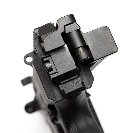 PTS Railed Folding Stock with Scorpion EVO Stock Adapter - Black
