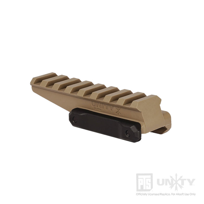 PTS Unity Tactical FAST Optic Riser (Polymer) - Dark Earth