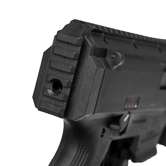 PTS Railed Folding Stock with Scorpion EVO Stock Adapter - Black