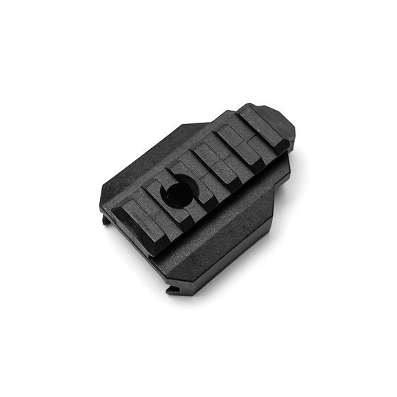 PTS Railed Folding Stock with Scorpion EVO Stock Adapter - Black