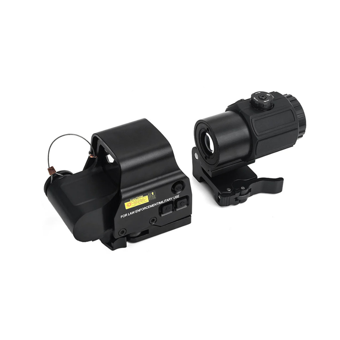 WADSN Holographic Hybrid Sight EXPS with G43 Magnifier - Black