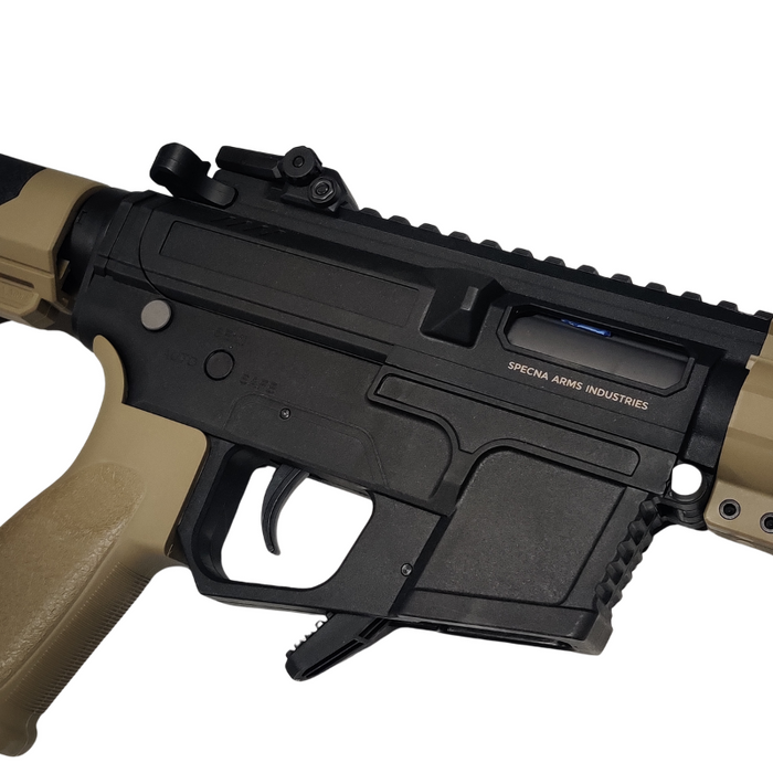 *A-Grade* Specna Arms SA-FX01 with Gate X-ASR - Two-Tone (Black/Tan)