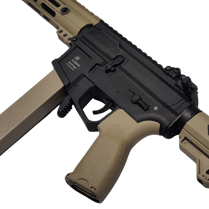 *A-Grade* Specna Arms SA-FX01 with Gate X-ASR - Two-Tone (Black/Tan)