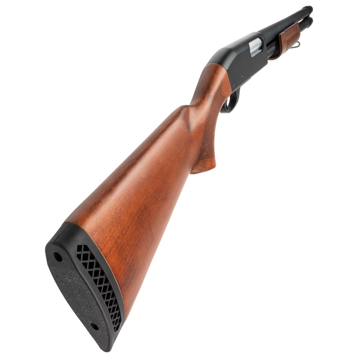 S&T M870 Spring Shotgun Long - Metal & Real Wood