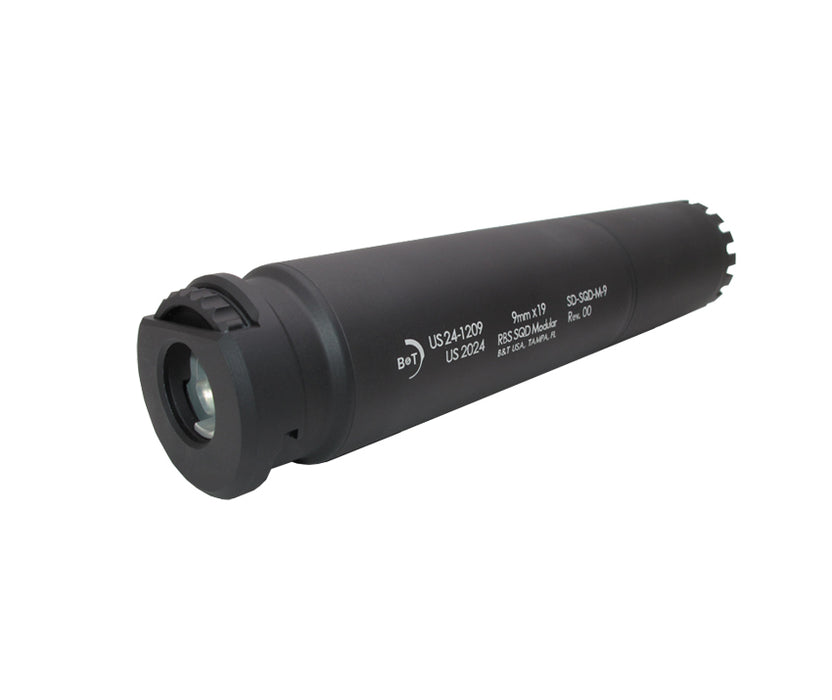 Wii Tech MP5 SQD-M-9 CNC 6061 Aluminium Silencer