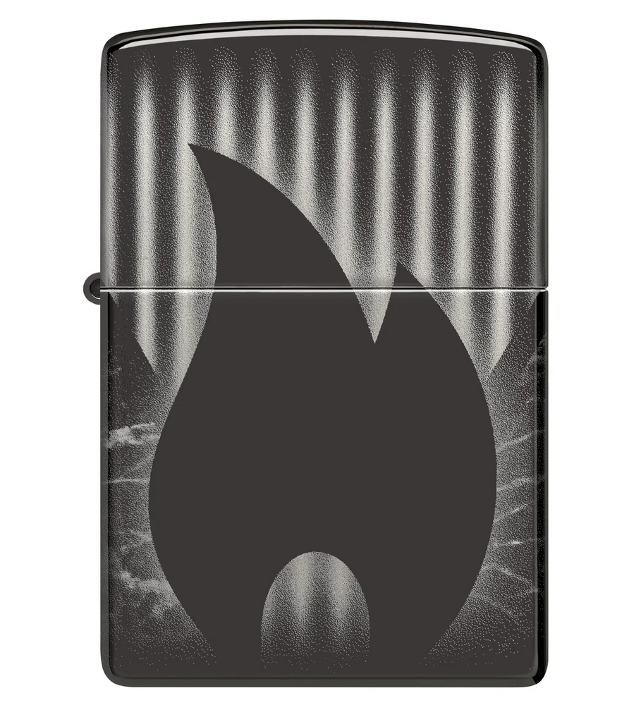 Zippo Flame Lighter Black