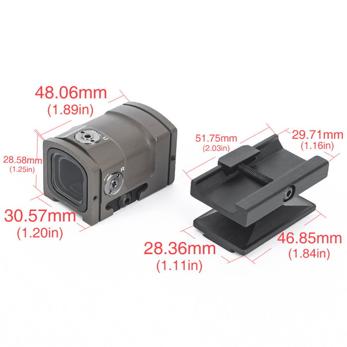 AIM-O ACRO P-2 Red Dot - Tan