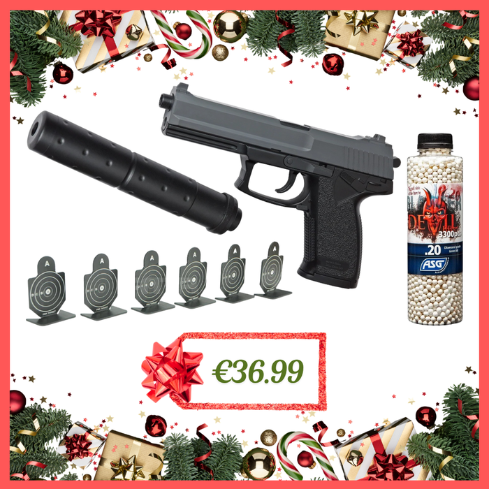 ASG DL60 (MK23) SOCOM - Spring Pistol - Christmas Deal