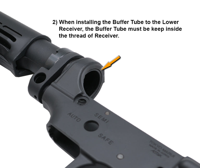 Wii Tech CNC KAC Style Sling Mount Kit - Tokyo Marui EVOLT