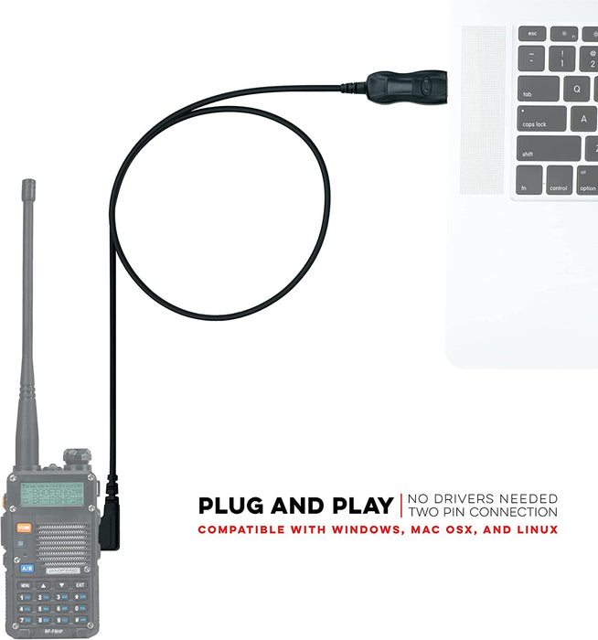 BTech Programming Cable PC03 FTDI Dual Pin - UV-5R