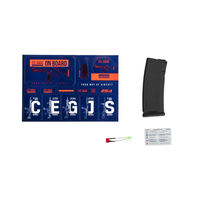 Specna Arms SA-F03 Gen 2 with Gate X-ASR - Black