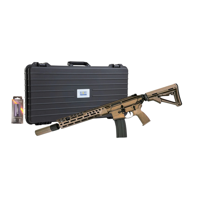Salvo Precision MCX Hunter 13.1" UKSF Style GBBR & Case V3 - Suppressor & Tracer