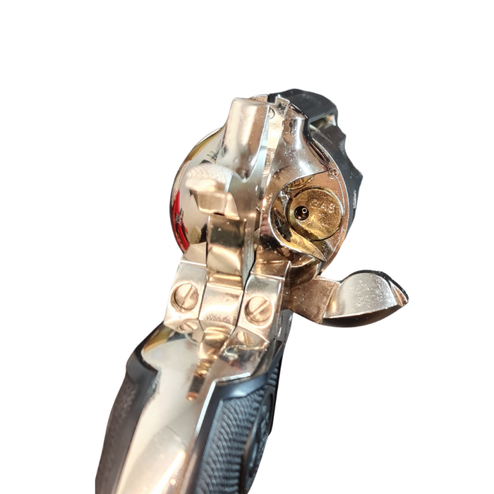 Tanaka SAA .45  7.5" Gas Revolver - Nickel Finish