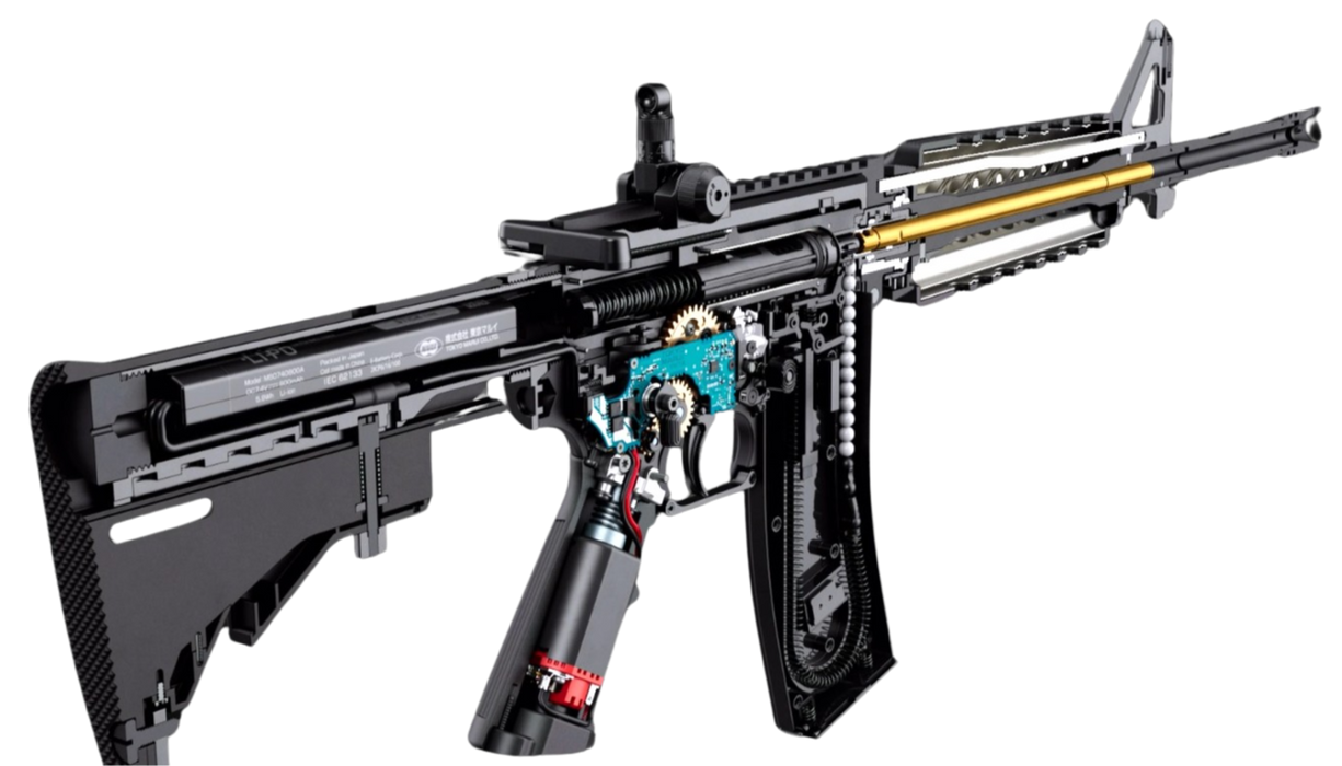 Tokyo Marui EVOLT M4A1 Carbine & X4 Additional Magazines