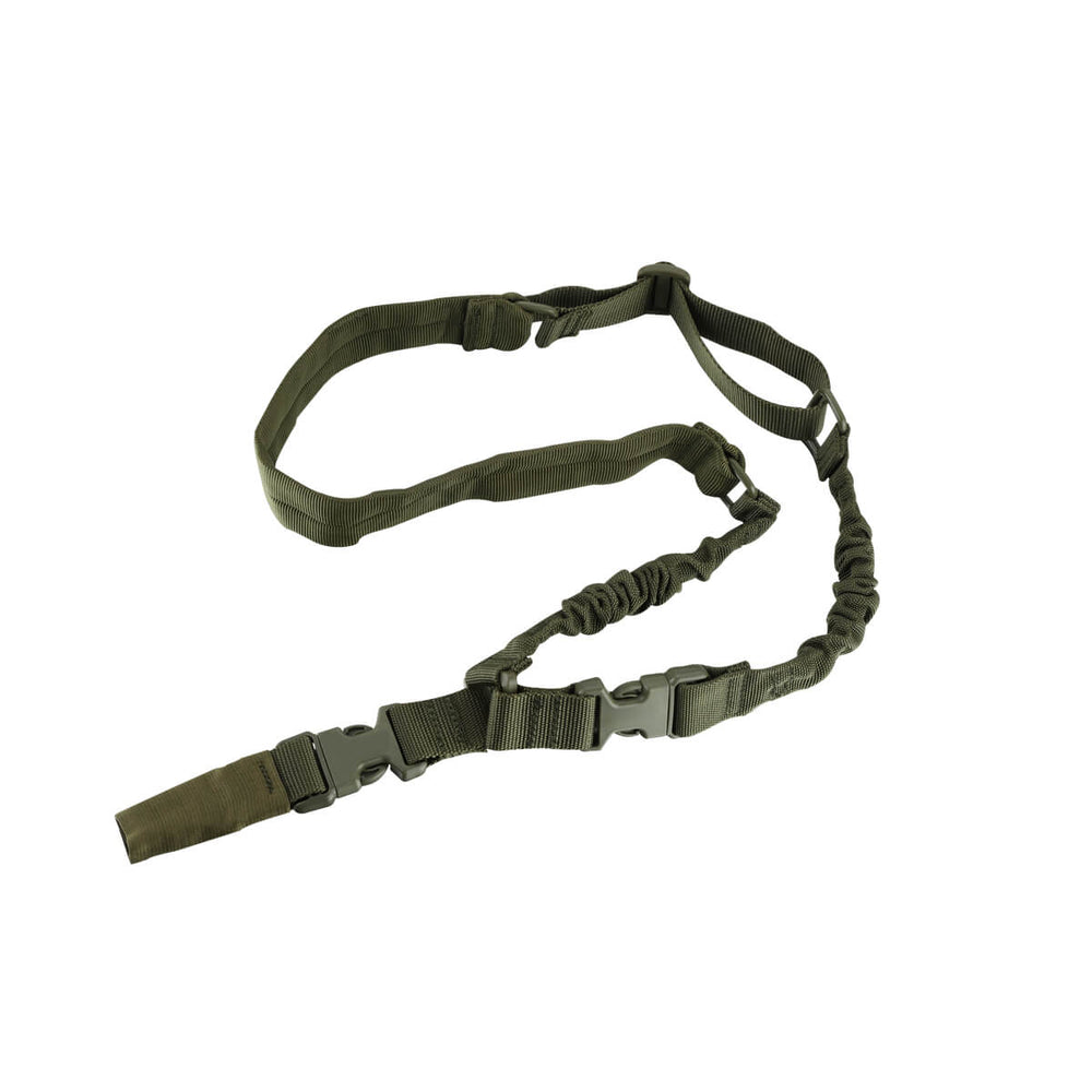 *CLEARANCE* - Amomax Padded Single Point Sling with HK Style Clip - Olive Green