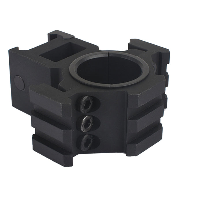 AIM-O Tri Side Rail 25.4-30mm Scope Rings - Black