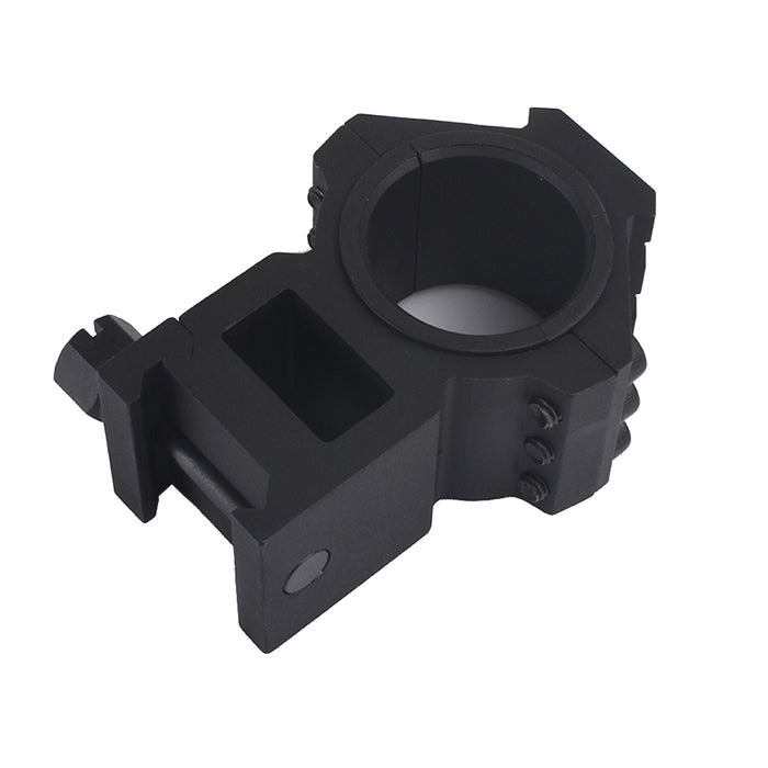 AIM-O Tri Side Rail 25.4-30mm Scope Rings - Black