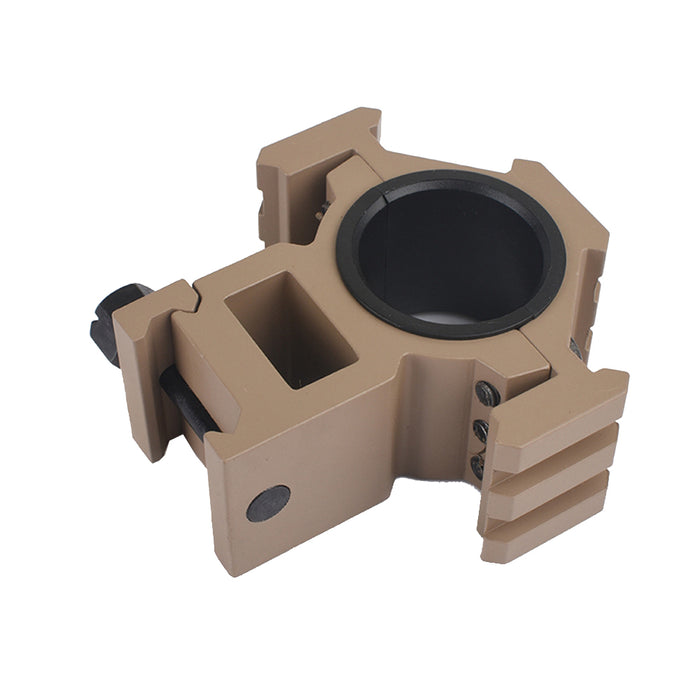 AIM-O Tri Side Rail 25.4-30mm Scope Rings - Tan