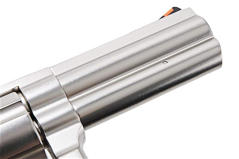 ARES 3.5" S&W 686 CO2 Revolver - Silver & Wooden Grip