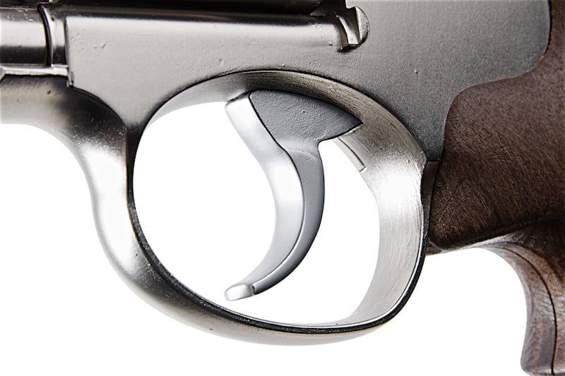 ARES 3.5" S&W 686 CO2 Revolver - Silver & Wooden Grip